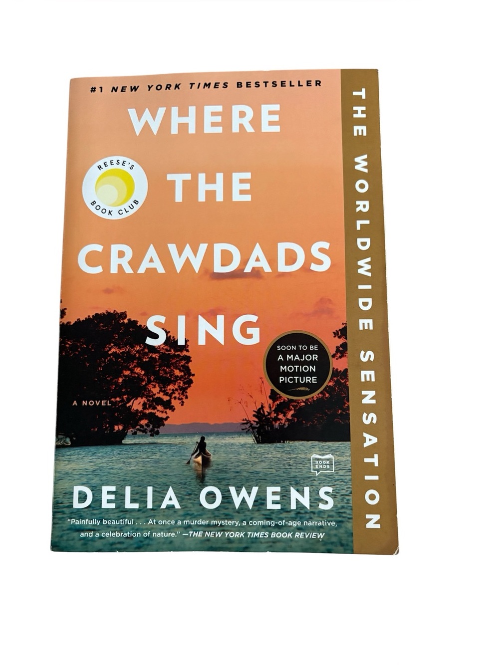 5for20 Where the Crawdads Sing by Delia Owens - Orange Cover